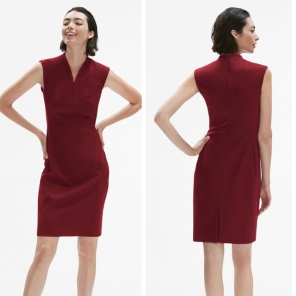 MM Lafleur Red Midi Dress